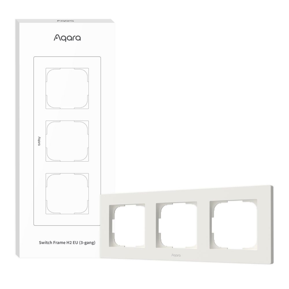 Aqara Switch Frame H2 EU 3-gang (White)